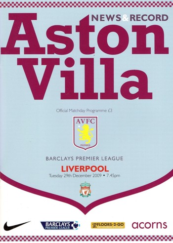 Match programme